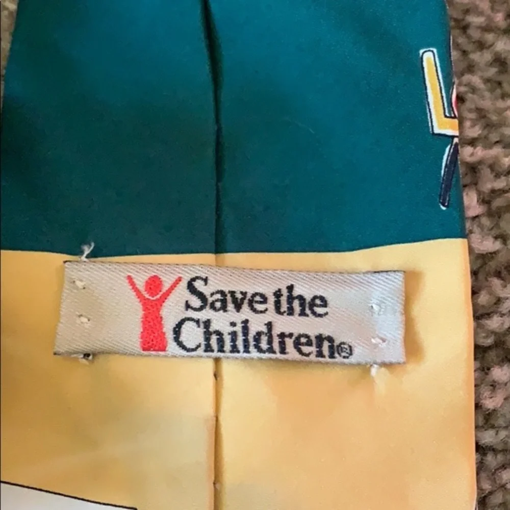 - “Save The Children” Tie Pre Owned